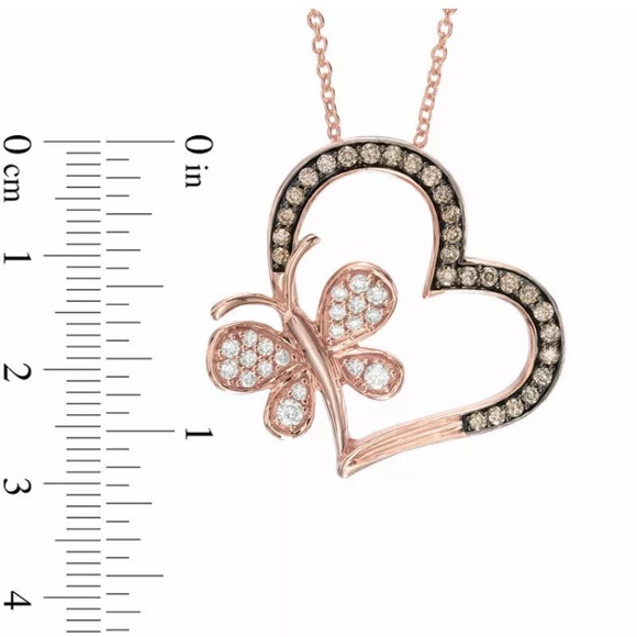 Le vian Chocolate Diamond Strawberry Gold Necklace - Picture 3 of 7